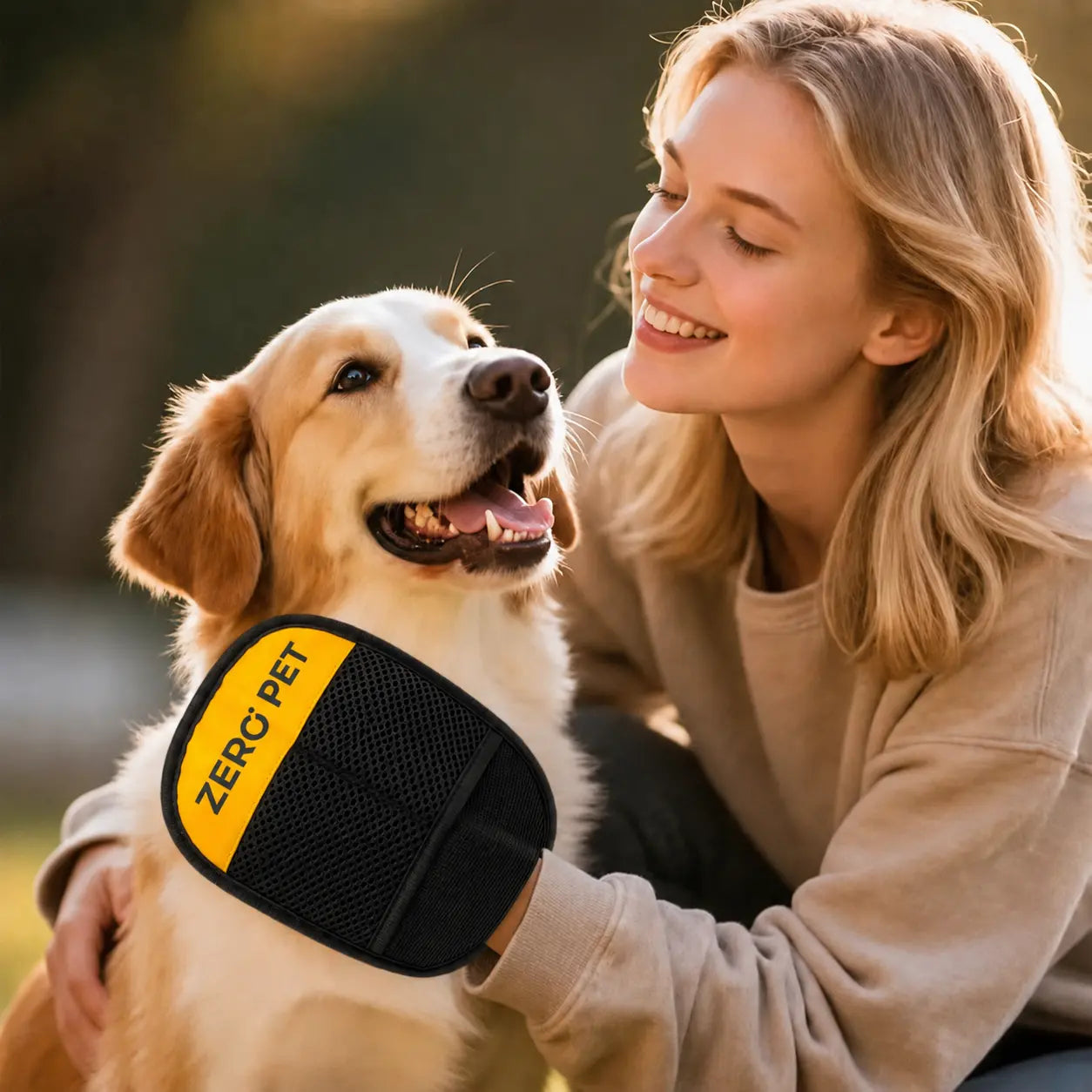 Reusable Pet Hair Remover Glove - Wipe Fur Off Anything, Instantly