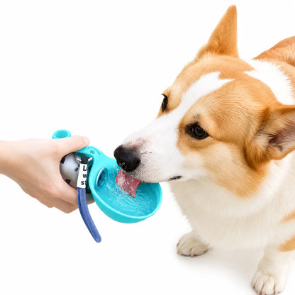 No-Spill Floating Water Bowl - No More Wet Floors or Sloppy Chins