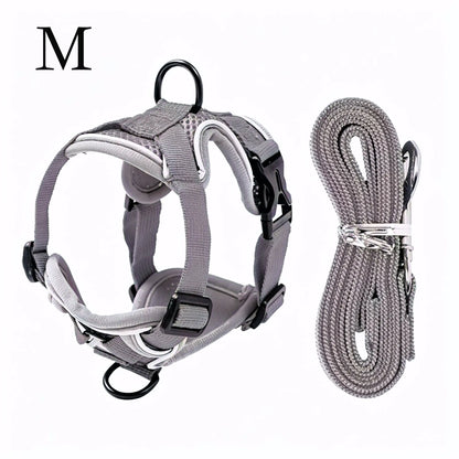 Escape-Proof Cat Harness & Leash Set - Safe, Breathable Outdoor Adventures