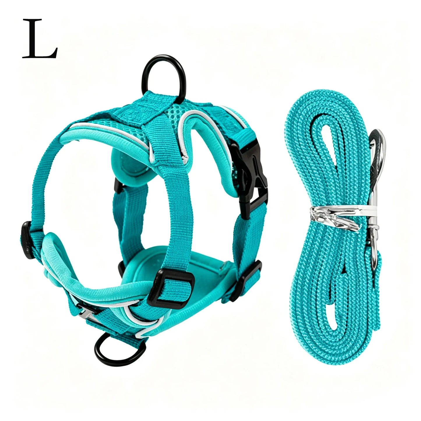 Escape-Proof Cat Harness & Leash Set - Safe, Breathable Outdoor Adventures
