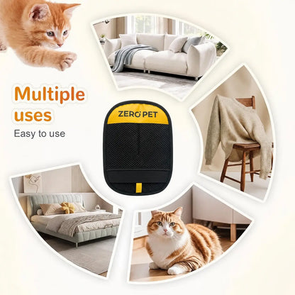 Reusable Pet Hair Remover Glove - Wipe Fur Off Anything, Instantly