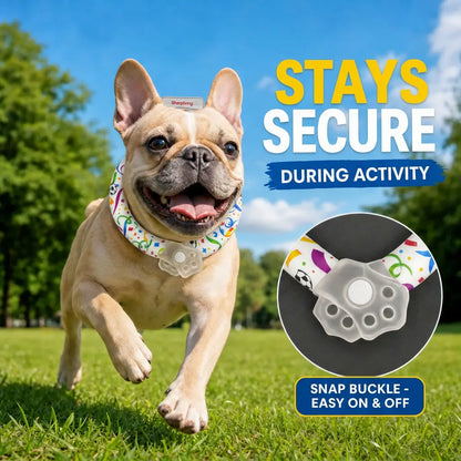 Reusable Pet Cooling Collar, 64°F PCM Ice Ring for Dogs & Cats, No Condensation Sweat-Free Dog Neck Ring, Fast Freeze Instant Heat Relief Neck Wrap for Summer Outdoor Walking, Travel & Anti-Heatstroke, Safe Premium TPU Chill Loop for Puppy & Large Dogs